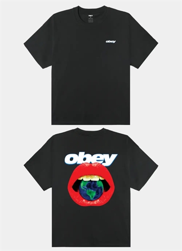 Obey Läppar T-shirt